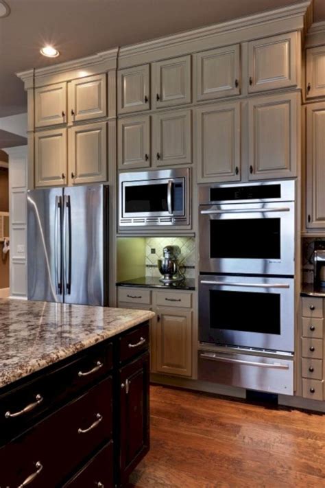 10 Best Built In Microwave Cabinet Inspirations For Beautiful Kitchen