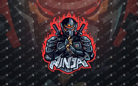 Spectacular Ninja Mascot Logo Ninja Esports Logo For Sale Lobotz Ltd