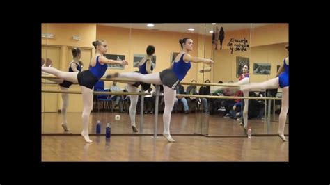 Ejercicios De Barra Clases De Ballet Youtube