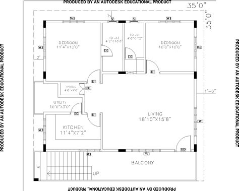 30x40 House Plan Layout