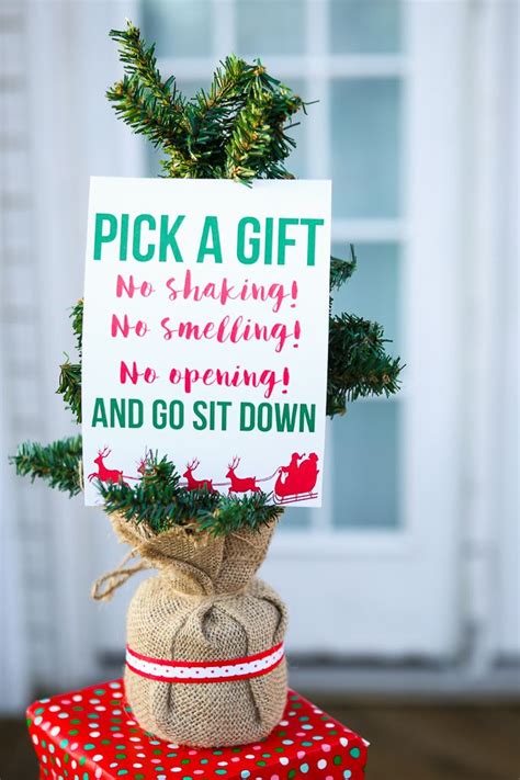 A couple of us would make the effort to choose something appropriate, while the rest would stop at cvs on the way to work, and grab the closest christmas item to the front door. Free Printable Gift Exchange Card Game | Christmas gift ...