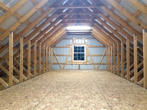 The illustration above shows the details for the shed truss parts. Newly constructed pole barn. This is the 32 X 12 X 9 ...