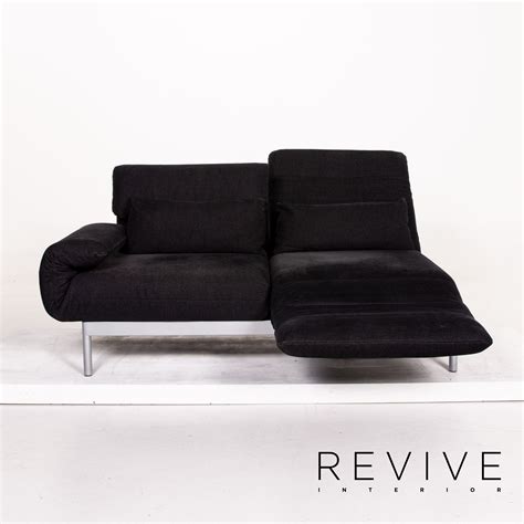 One sofa with many faces. Rolf Benz Plura Stoff Sofa Anthrazit Zweisitzer Funktion ...