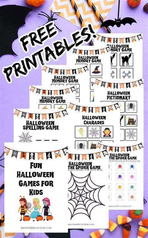 Halloween Charades For Kids Free Printables Mom Does Reviews