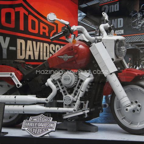 Harley Davidson Fat Boy Acrylic Display Case For The Lego Etsy