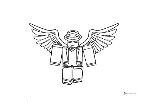 Dibujos para colorear Roblox. Imprima gratis en línea