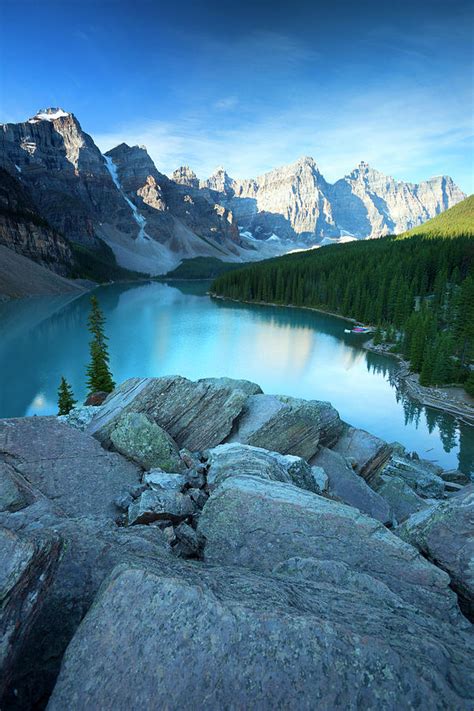 Moraine Lake Canadian Rockies Photograph By Dan Prat Fine Art America