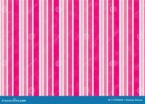 Vertical Stripe Pattern In Red Color Tone Stock Illustration