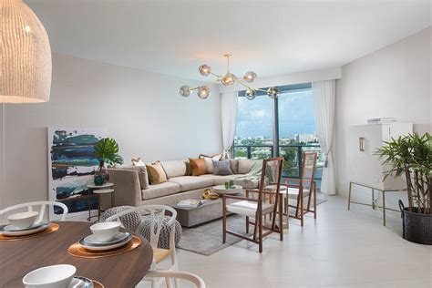The Big Reveal Decorating A Sea Inspired Miami Condo Residential