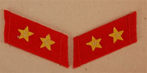 WWII Japanese Type 98 Rank Insignia Identification And Value Guide