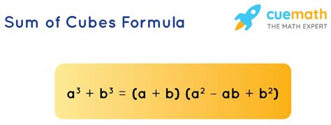 Sum Of Cubes Formula Examples A3 B3 Formula