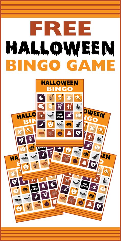 Downloadable bingo cards on mainkeys. Free Printable Halloween Bingo Cards | Catch My Party