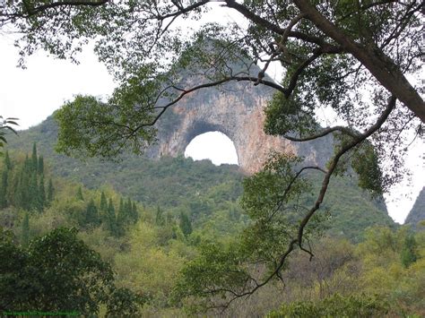 Moon Hill Yangshuo China Zhangjiajie Great Photos Mists Natural