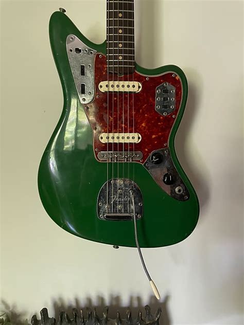 Fender Pre Cbs Jaguar 1963 British Racing Green Refin Reverb