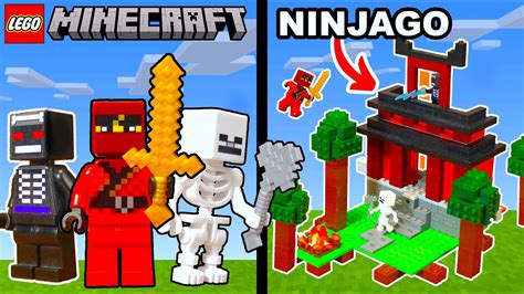 I Made Minecraft Ninjago Lego Youtube