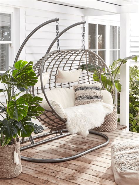 Getting the best hanging chair is necessary. Double Indoor Outdoor Hanging Chair | Hanging chair ...