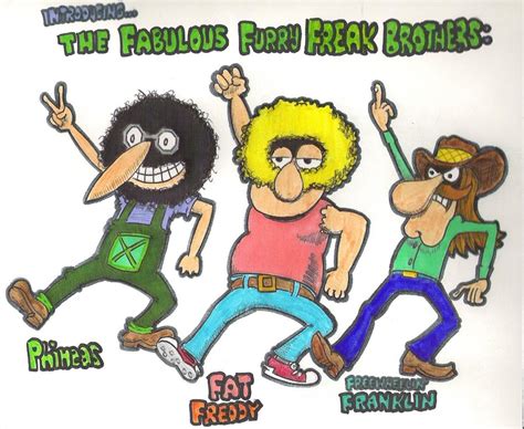 The Fabulous Furry Freak Brothers By Sneakytree On Deviantart
