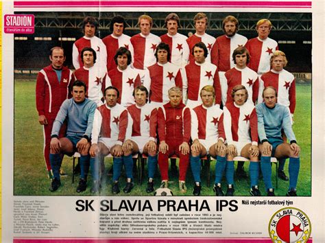 Sk Slavia Praha Ips 1976 Squadra Di Calcio Calcio Squadra