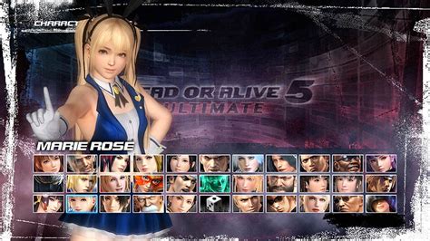 Dead Or Alive 5 Ultimate Sexy Bunny Marie Rose