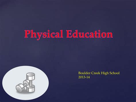 Ppt Physical Education Powerpoint Presentation Free Download Id