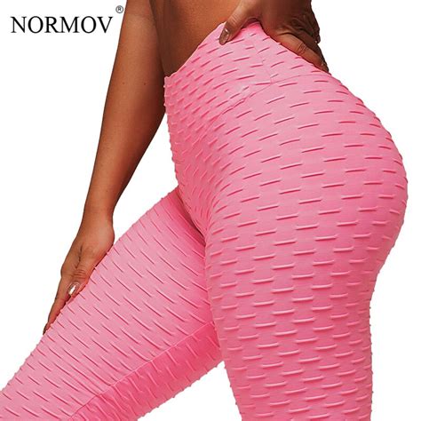 normov solid sexy push up leggings women fitness clothing high waist