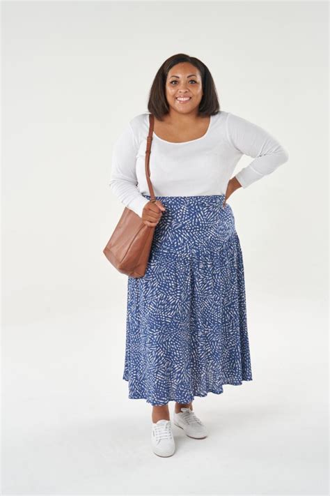 Make Our Niamh Skirt Sewing Pattern In The Midi Length For A Versatile