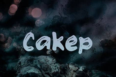 C Cakep Font Wepfont Fontspace