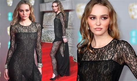 Johnny Depps Daughter Lily Rose Depp Leaves Nothing To The Imagination In Lace Catsuit
