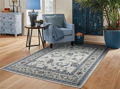 Please don't forget to share your experience by. Traditional Area Rugs 8x10 Contemporary Blue Living Room
