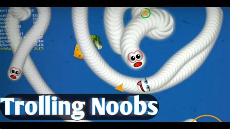 Worm Trolling Noobs Funny Gameplay Trolling Noobs
