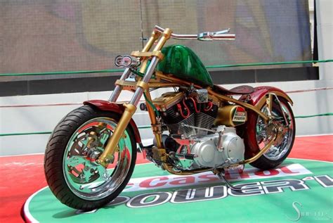 These usually lean towards the cafe racer and rat bike aesthetics, rather than the usual. Custom Bikes - Sinister Wheel