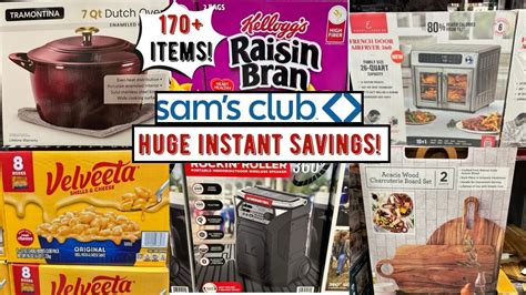 Sam's Club ~ HUGE NEW NOVEMBER Instant Savings! - YouTube