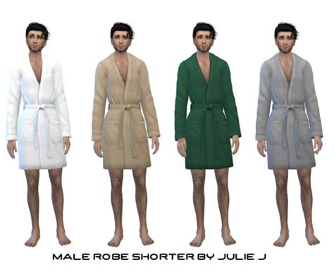 Male Robe Shorter At Julietoon Julie J Sims 4 Updates