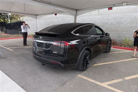 Tesla Model X Rear Quarter Angle Launch