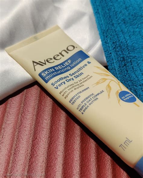 Aveeno Skin Relief Lotion Review The Pink Velvet Blog