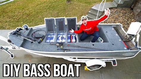 Insane Jon Boat To Bass Boat Modification Homemade Youtube