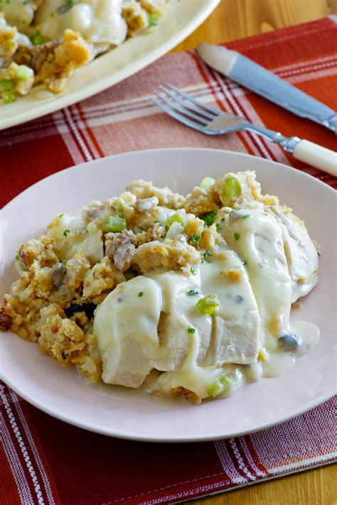 They're tasty, easy to prepare, don't require a lot of dishes and freeze well for future meals. Swiss Chicken Casserole - Recipe Girl