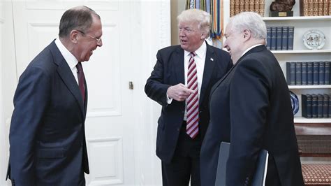Trump Hosts Russian Foreign Minister Lavrov And Ambassador Kislyak At