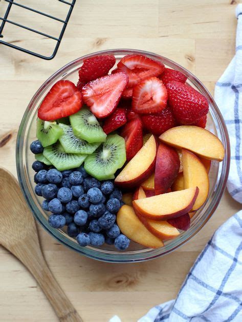 Fruit Salad With Honey Lime Dressing Recipe Healthy Snacks Healthy