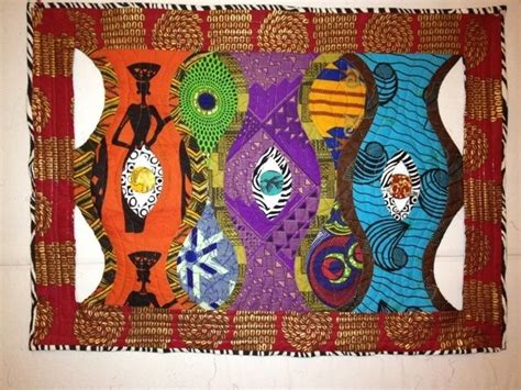 Custom Dreaming In African Wall Hanging By The Zen Quilter