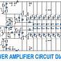 Audio Power Amplifier Schematic