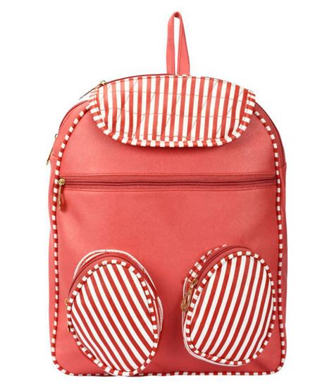 Adine Orange Backpack Buy Adine Orange Backpack Online At Low Price