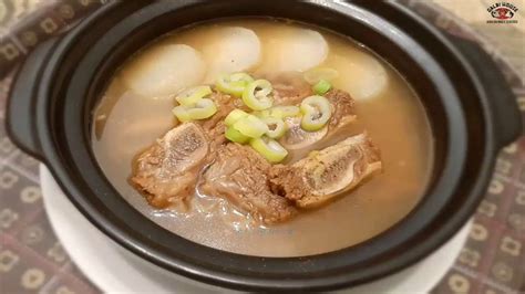 Cách Làm Canh Sườn Bò Hàn Quốc Bồi Bổ Sức Khỏe Galbitang Bếp Galbi