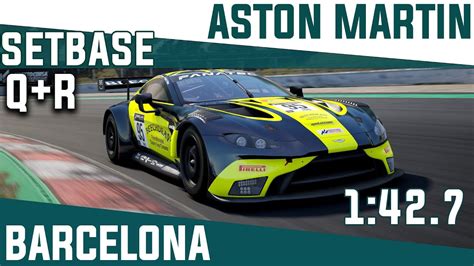 Assetto Corsa Competizione ASTON MARTIN V8 GT3 Barcelona Hot Lap