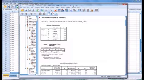 Selecting A Post Hoc Test After ANOVA In SPSS YouTube