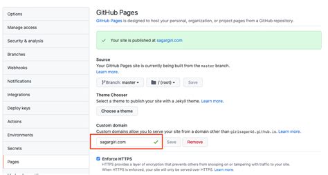 Sagar S Blog Three Step Guide To Set Up Custom Domain For Your Github Ip Dominaon Vrogue