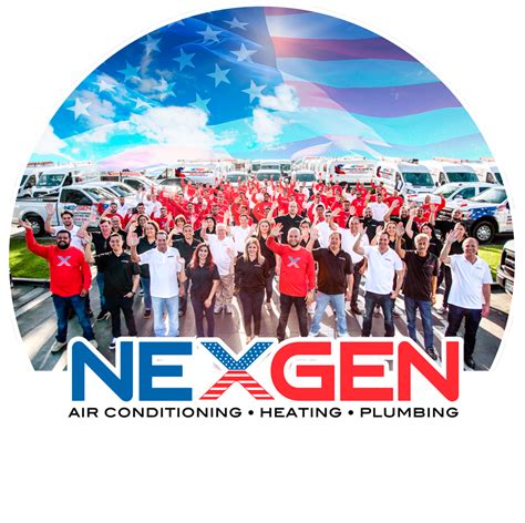 NXG-Employee-Team-in-a-Circle | Heating and air conditioning, Air conditioning services, Palm ...