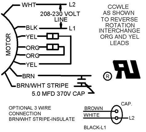 In the case of a 110v home electrical circuit, the colors indicate the function. 3 wire and 4 wire Condensing Fan Motor Connection - HVAC School
