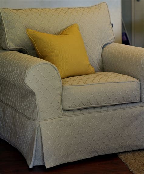 This oversized chair ottoman at wayfair such as extra seating or storage ottoman xenia side chair ottoman. Custom Slipcovers by Shelley: Gray Oval Oversized Chair