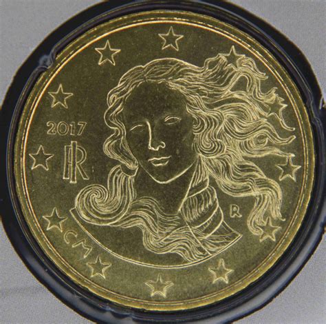 Italie Monnaies Euro Unc 2017 Valeur Tirage Et Images Sur Pieces Eurotv